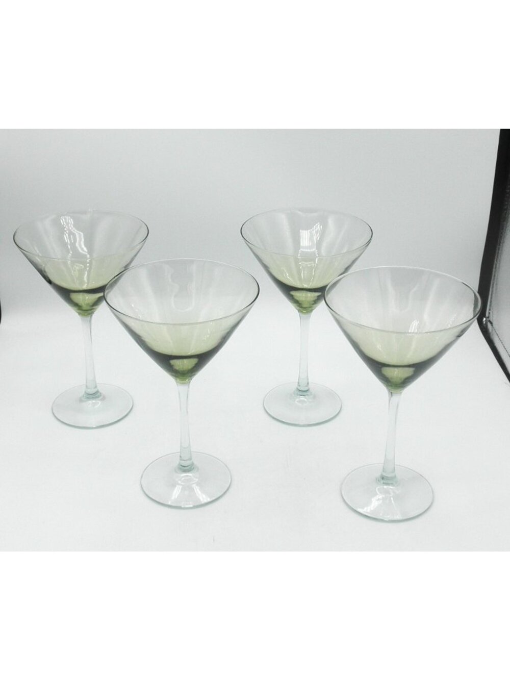 Pantiago Green by Pier 1 Imports Martini Glass Set of 4 Pattern Code: P1CPANG